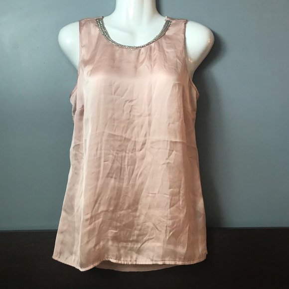 Suzy Shier Pink Tank Top, Small - Picture 1 of 5